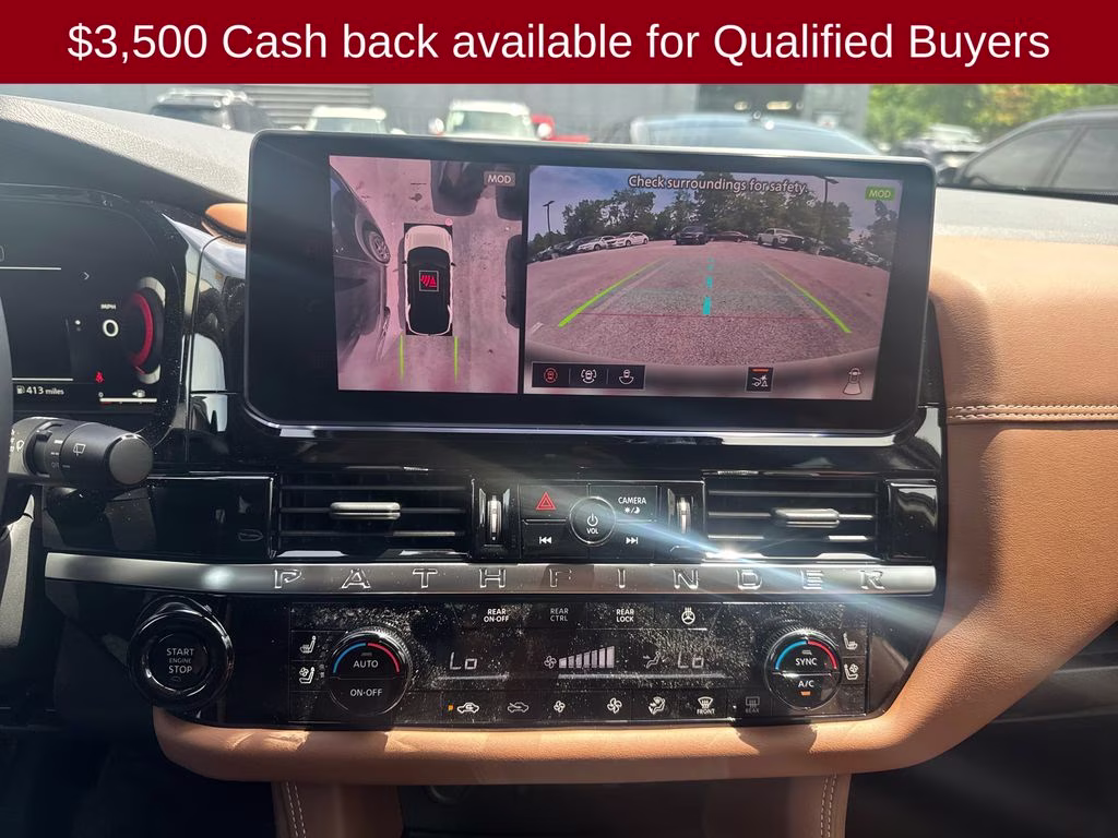 2026 Boulder Gray/Super Black Nissan Pathfinder Platinum 4X4 SUV