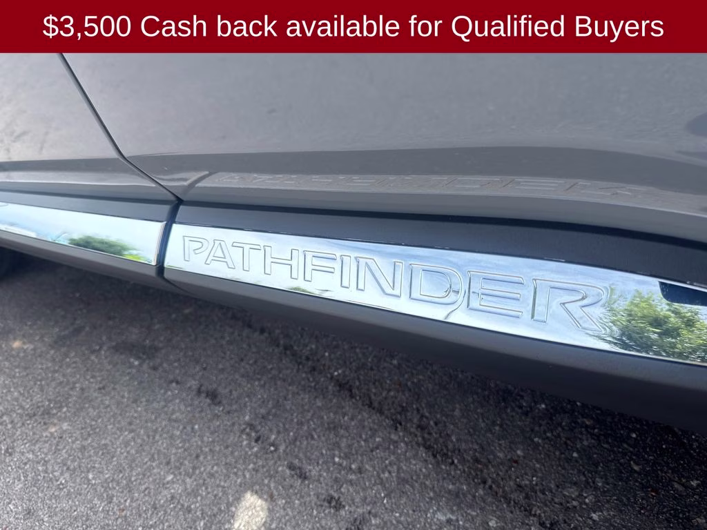 2026 Boulder Gray/Super Black Nissan Pathfinder Platinum 4X4 SUV