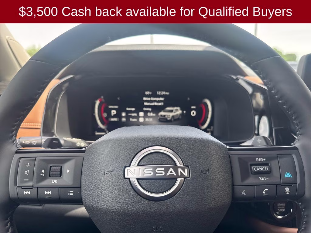 2026 Boulder Gray/Super Black Nissan Pathfinder Platinum 4X4 SUV