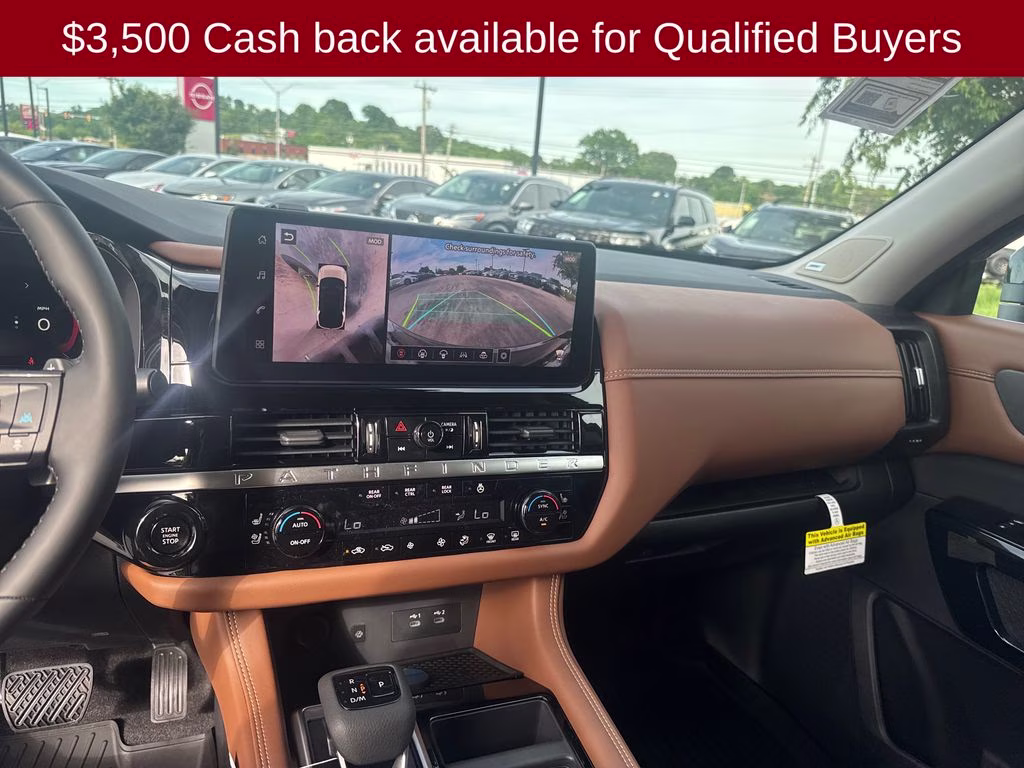 2026 Boulder Gray/Super Black Nissan Pathfinder Platinum 4X4 SUV