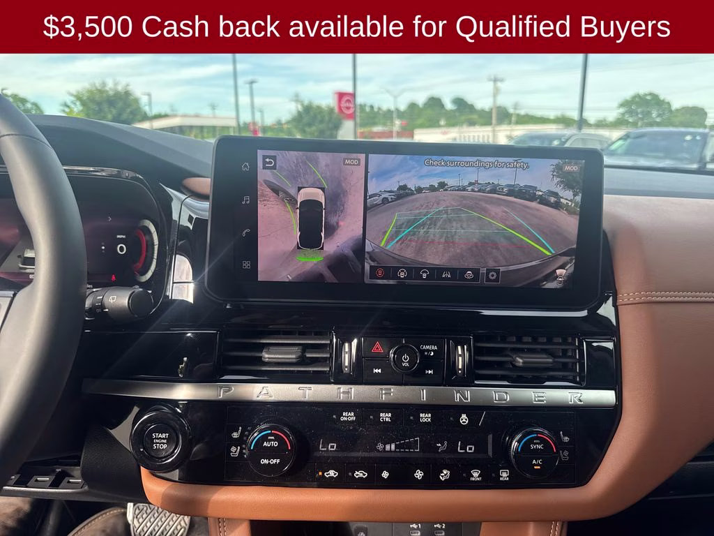 2026 Boulder Gray/Super Black Nissan Pathfinder Platinum 4X4 SUV