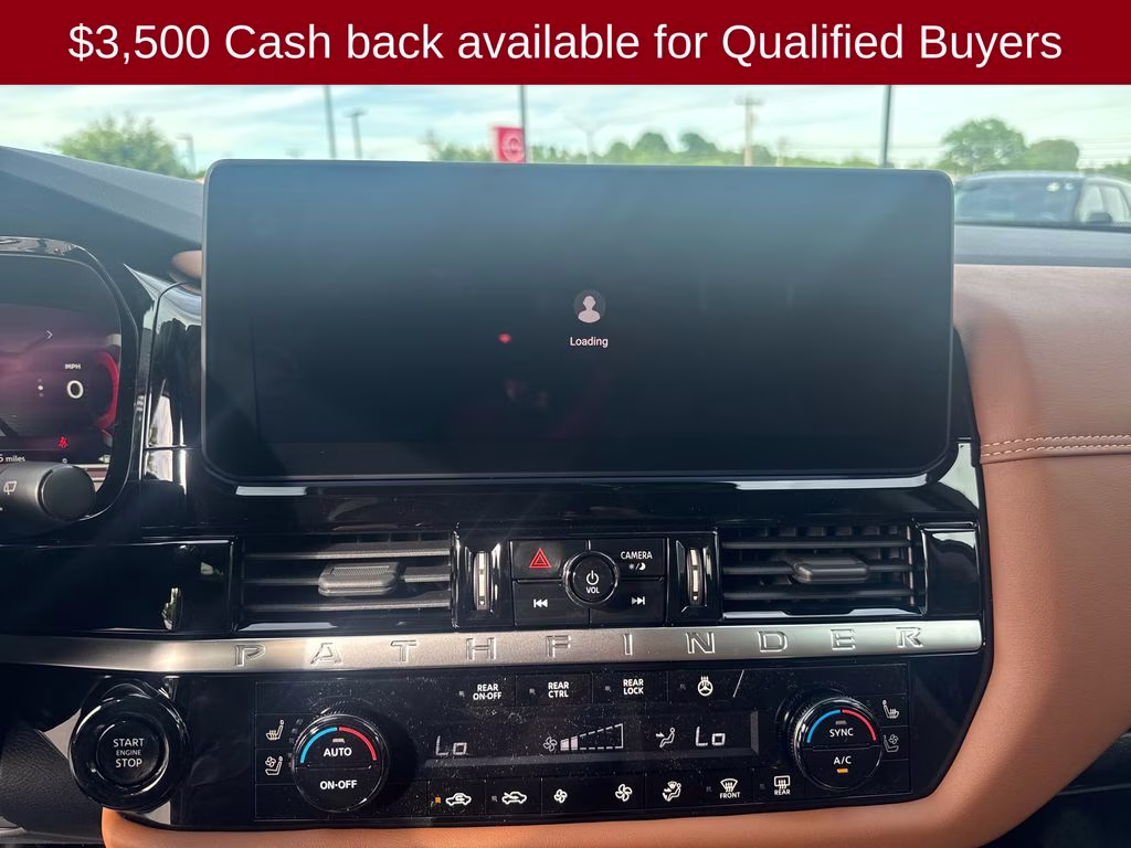 2026 Boulder Gray/Super Black Nissan Pathfinder Platinum 4X4 SUV