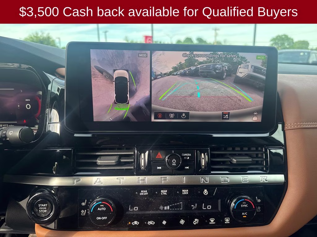 2026 Boulder Gray/Super Black Nissan Pathfinder Platinum 4X4 SUV