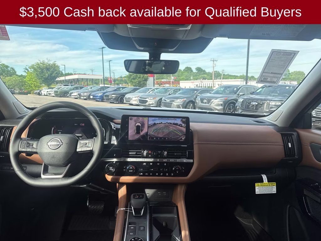 2026 Boulder Gray/Super Black Nissan Pathfinder Platinum 4X4 SUV