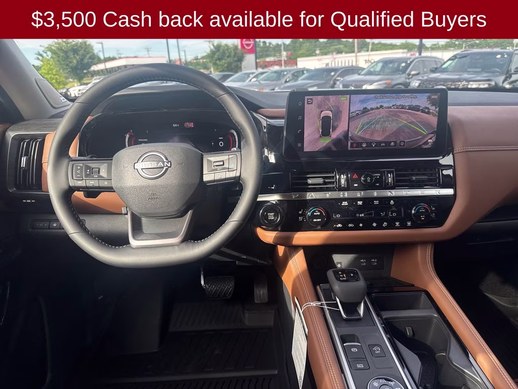 2026 Boulder Gray/Super Black Nissan Pathfinder Platinum 4X4 SUV