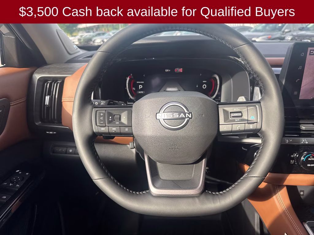 2026 Boulder Gray/Super Black Nissan Pathfinder Platinum 4X4 SUV