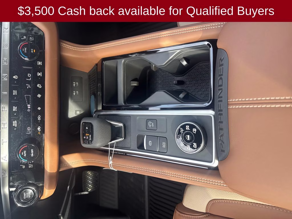 2026 Boulder Gray/Super Black Nissan Pathfinder Platinum 4X4 SUV