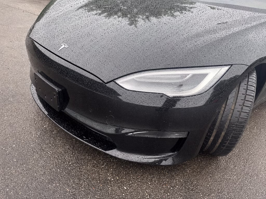 2021 Solid Black Tesla Model S Plaid AWD Hatchback