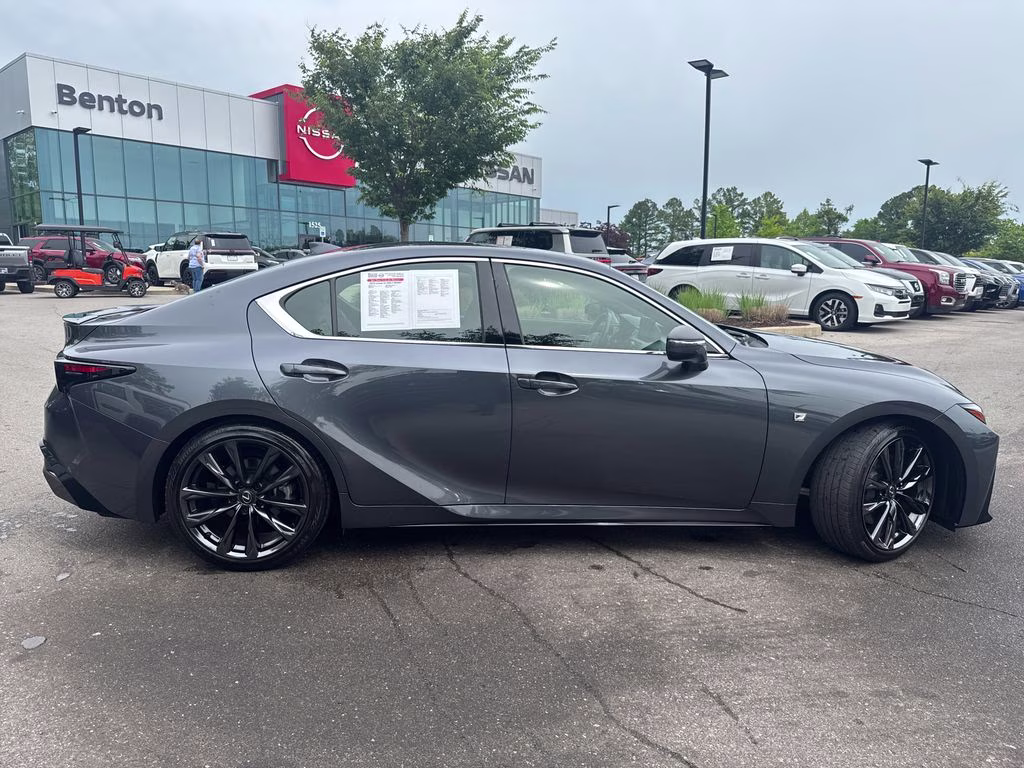 2023 Gray Lexus IS 350 F SPORT RWD Sedan