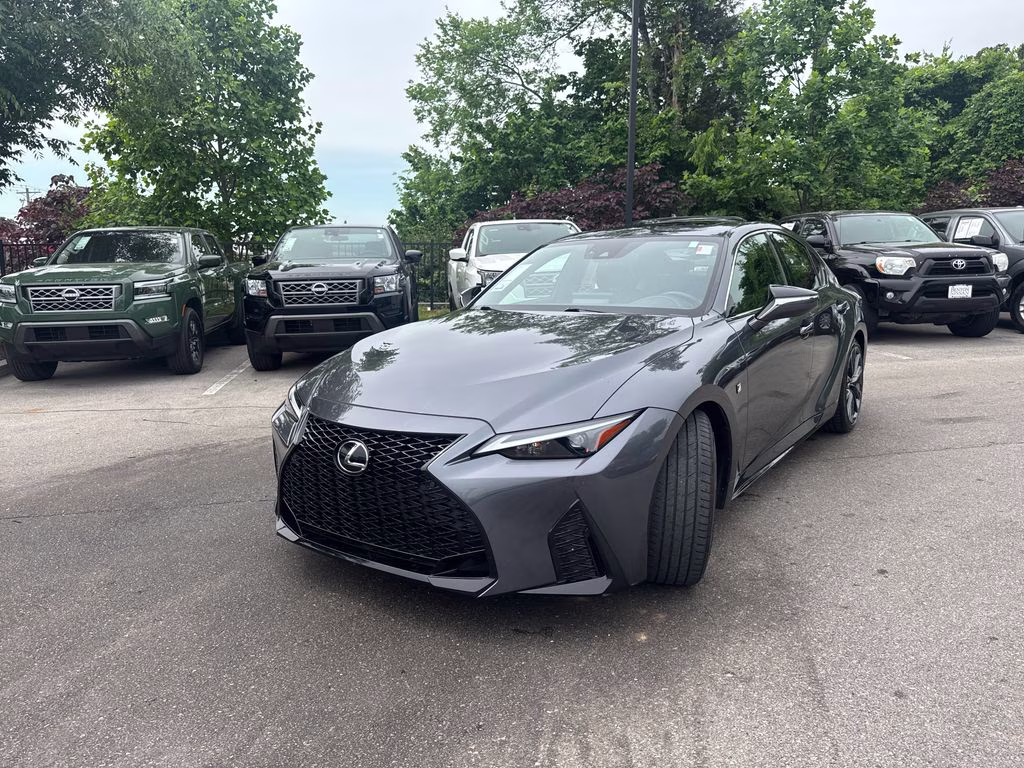 2023 Gray Lexus IS 350 F SPORT RWD Sedan