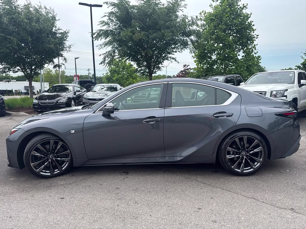 2023 Gray Lexus IS 350 F SPORT RWD Sedan