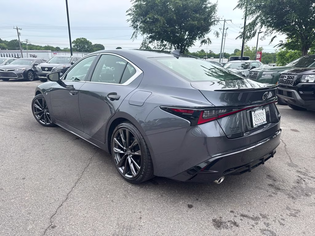 2023 Gray Lexus IS 350 F SPORT RWD Sedan