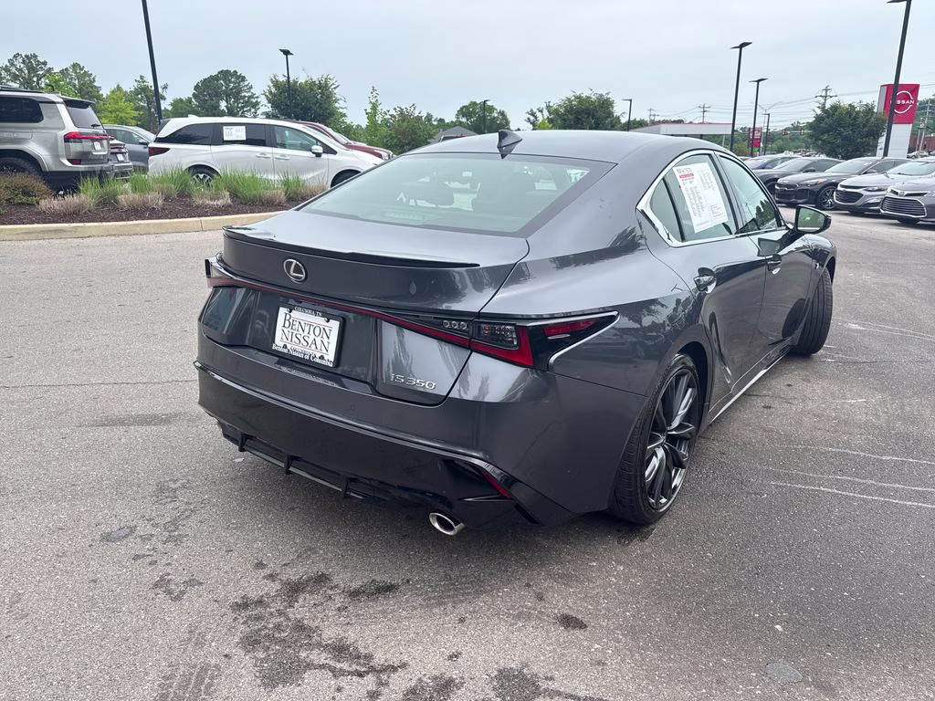 2023 Gray Lexus IS 350 F SPORT RWD Sedan