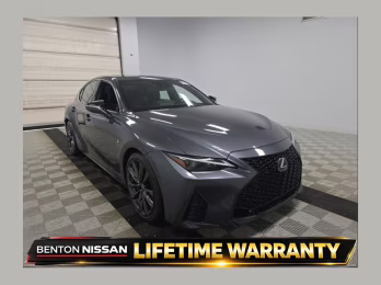 2023 Gray Lexus IS 350 F SPORT RWD Sedan