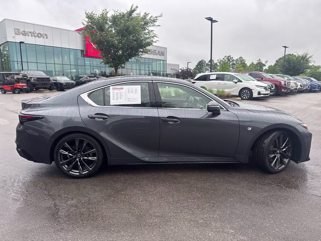 2023 Gray Lexus IS 350 F SPORT RWD Sedan