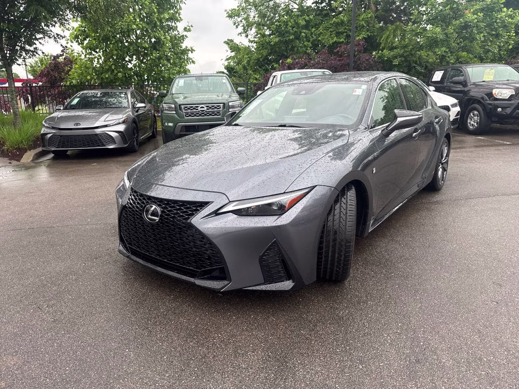 2023 Gray Lexus IS 350 F SPORT RWD Sedan