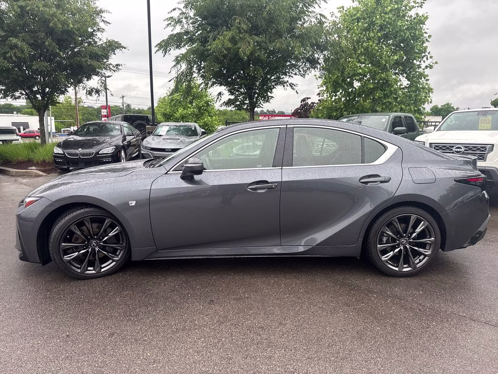 2023 Gray Lexus IS 350 F SPORT RWD Sedan