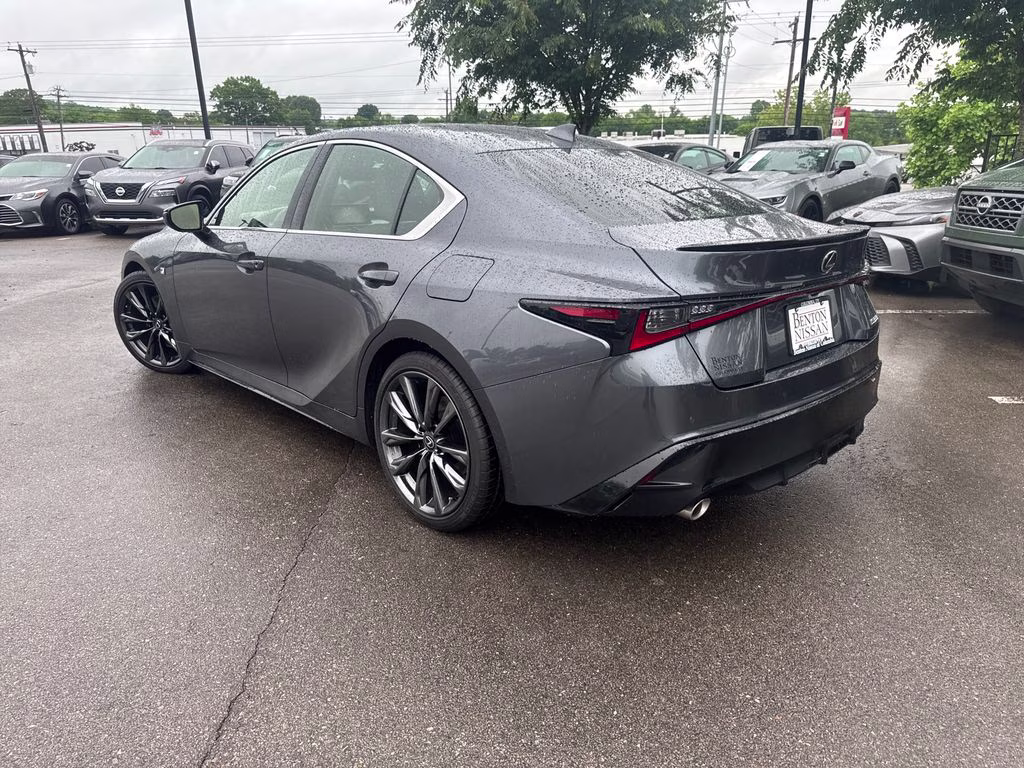 2023 Gray Lexus IS 350 F SPORT RWD Sedan
