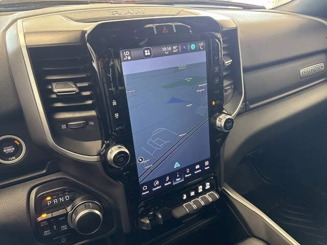 2023 Diamond Black Crystal Pearlcoat Ram 1500 Big Horn 4X4 Truck