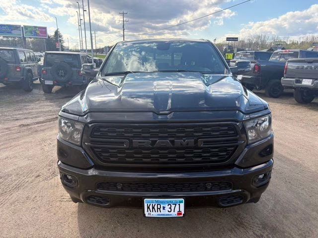 2023 Diamond Black Crystal Pearlcoat Ram 1500 Big Horn/Lone Star 4X4 Truck