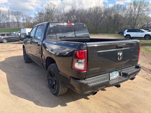 2023 Diamond Black Crystal Pearlcoat Ram 1500 Big Horn/Lone Star 4X4 Truck