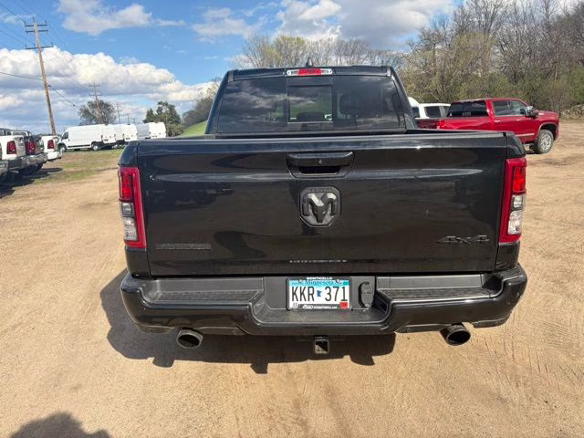 2023 Diamond Black Crystal Pearlcoat Ram 1500 Big Horn/Lone Star 4X4 Truck