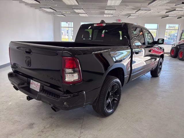 2023 Diamond Black Crystal Pearlcoat Ram 1500 Big Horn 4X4 Truck