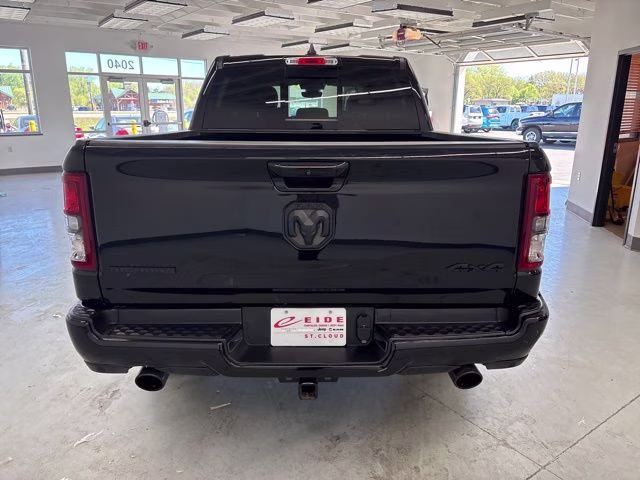 2023 Diamond Black Crystal Pearlcoat Ram 1500 Big Horn 4X4 Truck