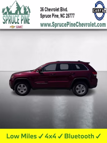2016 Velvet Red Pearlcoat Jeep Grand Cherokee Laredo 4X4 SUV