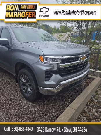 2026 Sterling Gray Metallic Chevrolet Silverado 1500 LT 4X4 Truck
