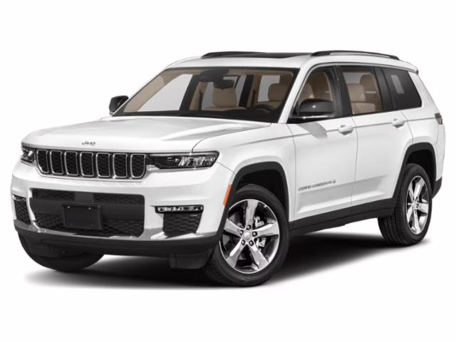 2022 Bright White Clearcoat Jeep Grand Cherokee L Limited 4X4 SUV