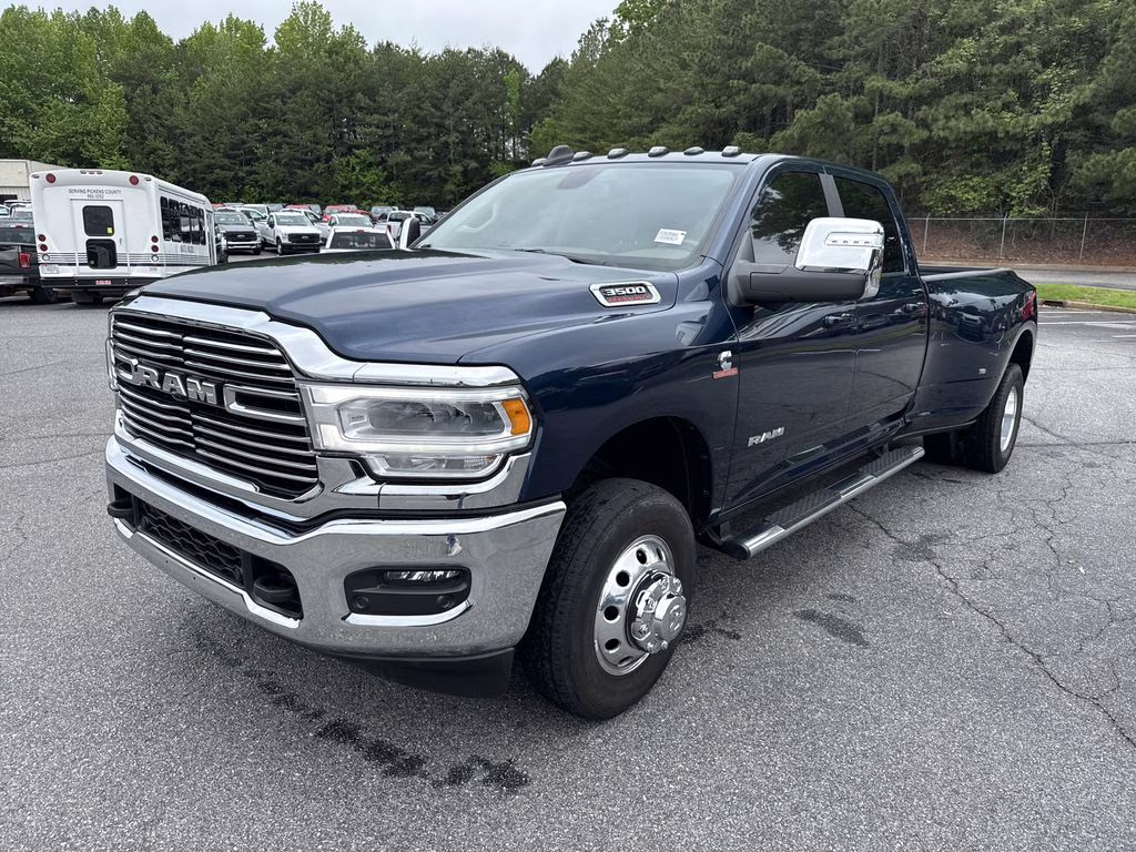 2023 Patriot Blue Pearlcoat Ram 3500 Laramie 4X4 Truck