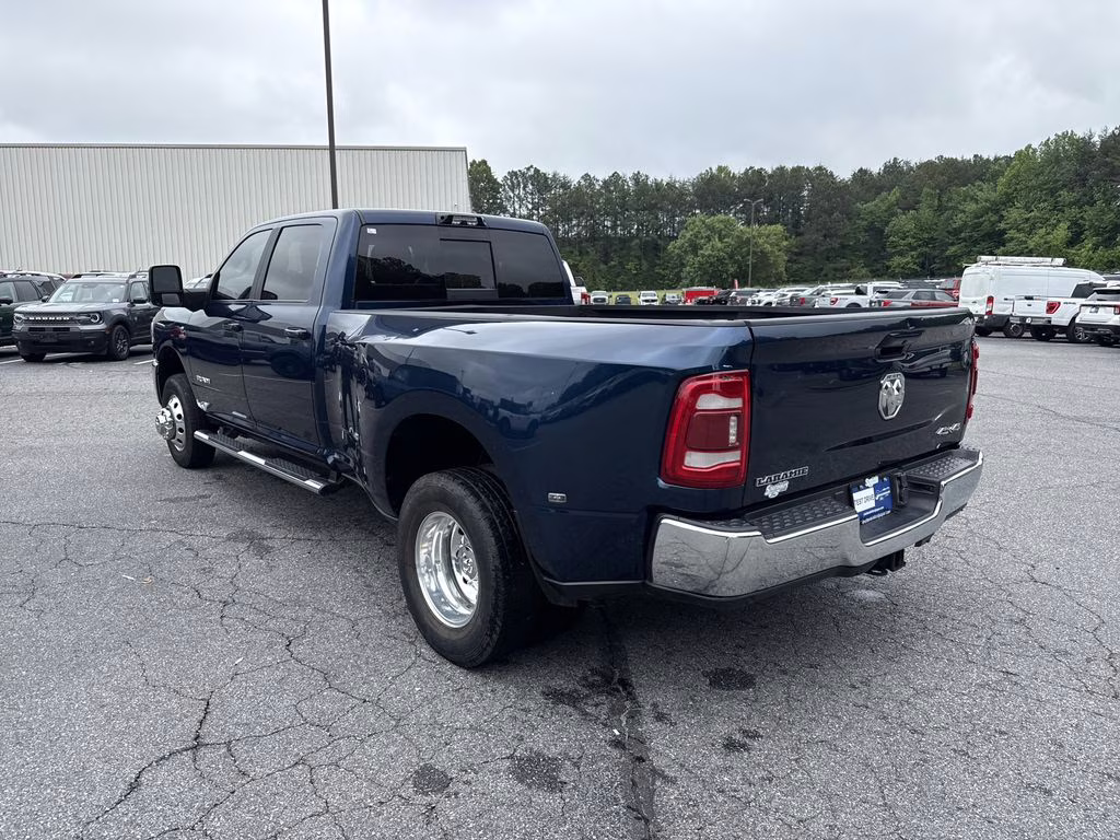 2023 Patriot Blue Pearlcoat Ram 3500 Laramie 4X4 Truck