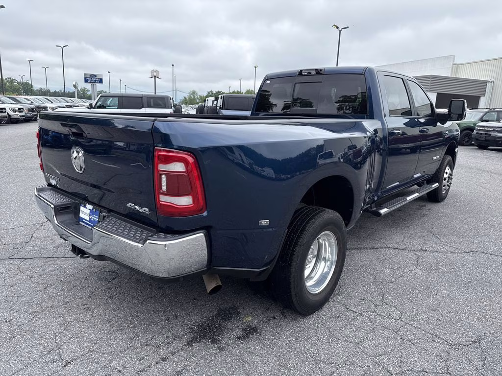 2023 Patriot Blue Pearlcoat Ram 3500 Laramie 4X4 Truck