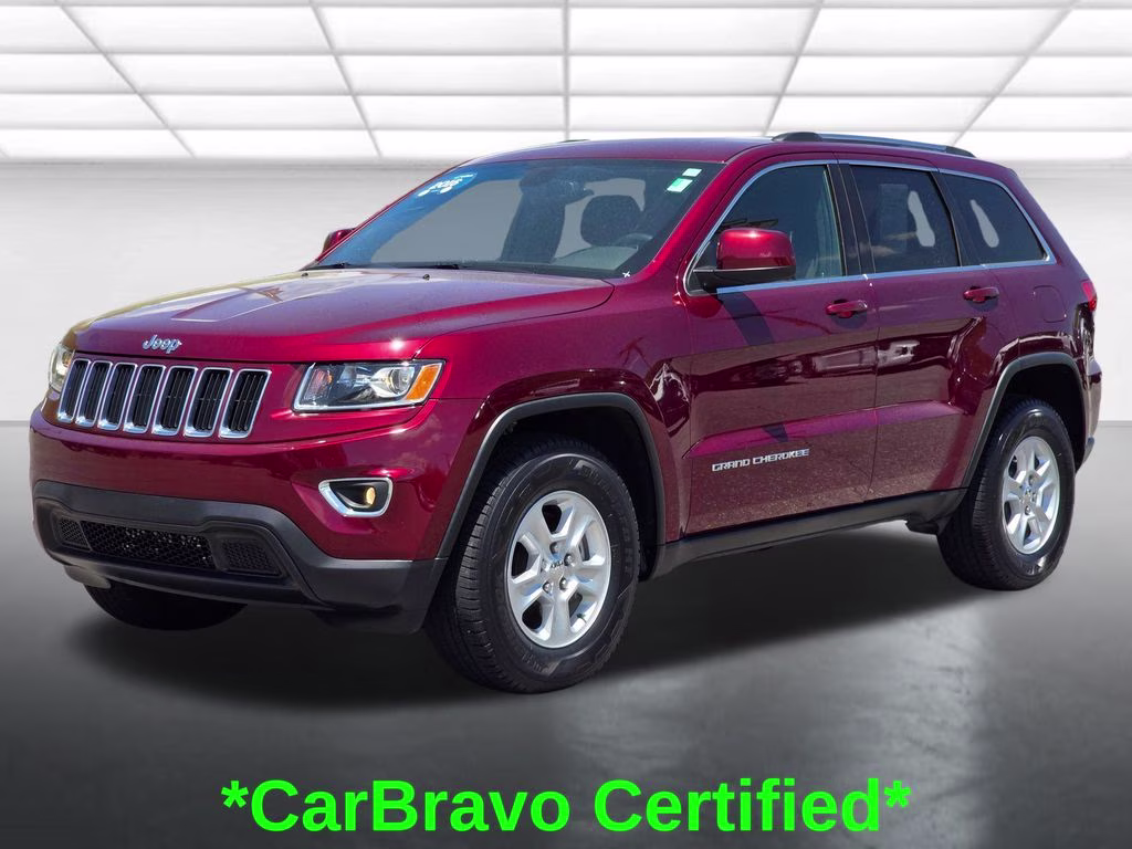 2016 Velvet Red Pearlcoat Jeep Grand Cherokee Laredo 4X4 SUV