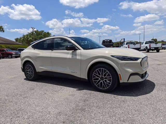 2026 Desert Sand Ford Mustang Mach-E Premium AWD SUV