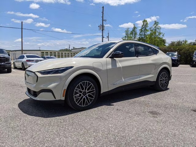 2026 Desert Sand Ford Mustang Mach-E Premium AWD SUV