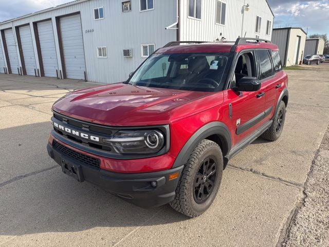 2021 Red Metallic Ford Bronco Sport Big Bend 4X4 SUV