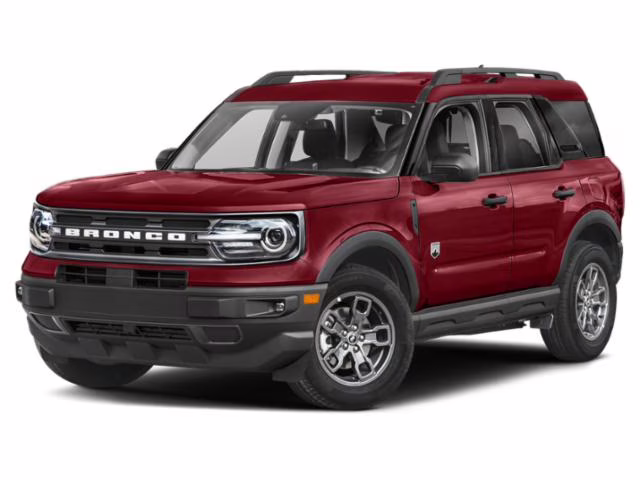 2021 Red Metallic Ford Bronco Sport Big Bend 4X4 SUV