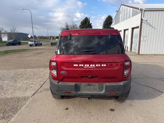 2021 Red Metallic Ford Bronco Sport Big Bend 4X4 SUV