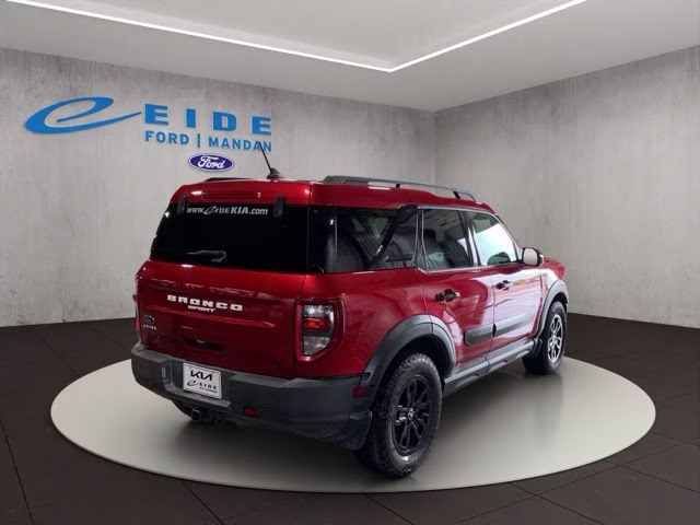 2021 Red Metallic Ford Bronco Sport Big Bend 4X4 SUV