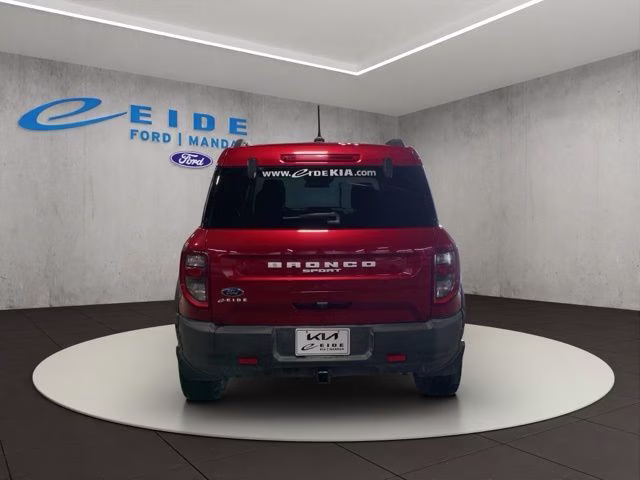 2021 Red Metallic Ford Bronco Sport Big Bend 4X4 SUV