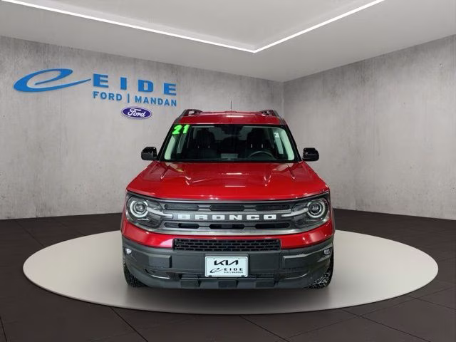 2021 Red Metallic Ford Bronco Sport Big Bend 4X4 SUV