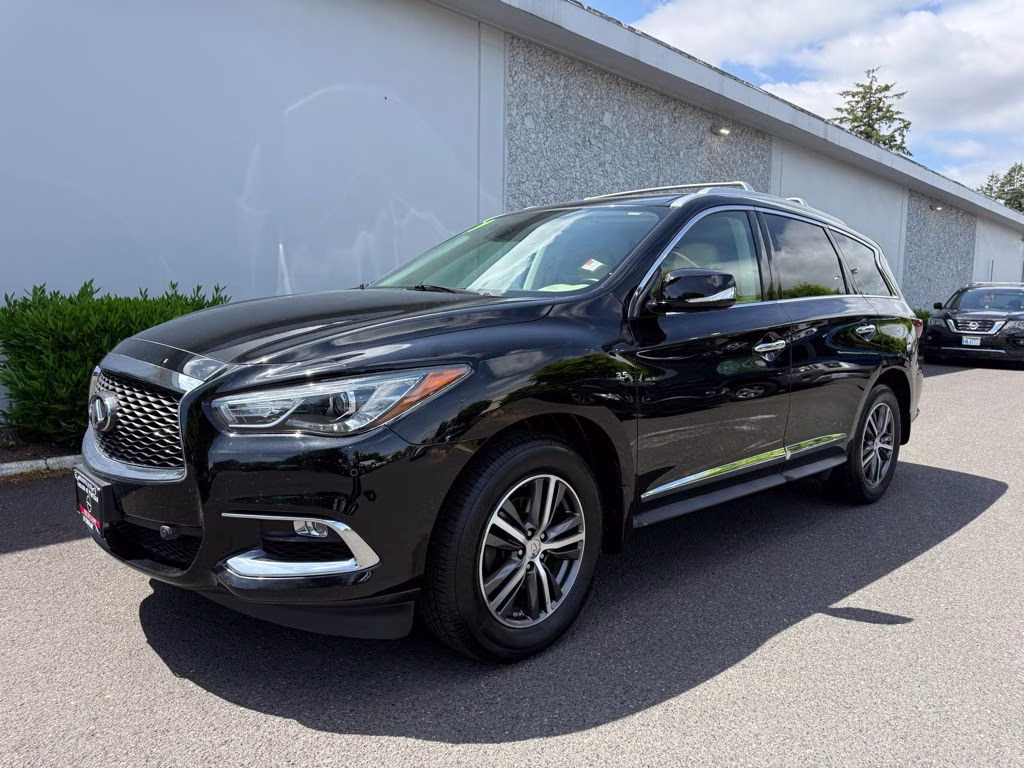 2019 Black Obsidian INFINITI QX60 LUXE AWD SUV