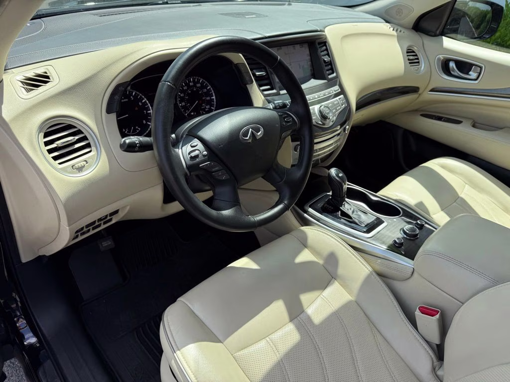 2019 Black Obsidian INFINITI QX60 LUXE AWD SUV