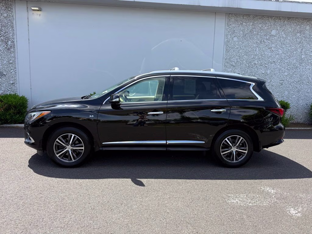 2019 Black Obsidian INFINITI QX60 LUXE AWD SUV