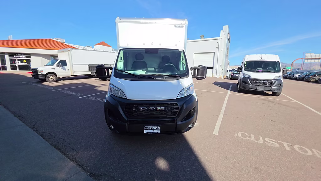 2026 Bright White Clearcoat Ram ProMaster 3500 Cutaway Low Roof FWD Truck