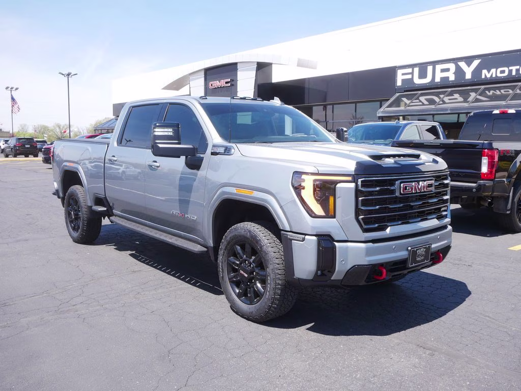 2026 Sterling Metallic GMC Sierra 3500HD AT4 4X4 Truck