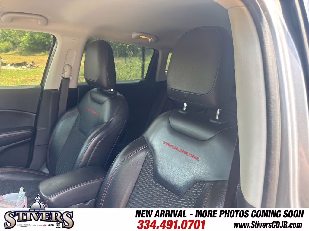 2019 Billet Silver Metallic Clearcoat Jeep Compass Trailhawk 4X4 SUV