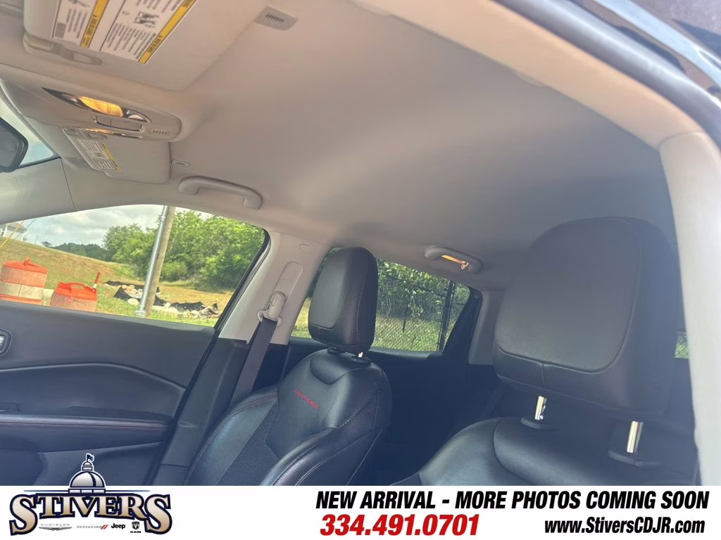 2019 Billet Silver Metallic Clearcoat Jeep Compass Trailhawk 4X4 SUV